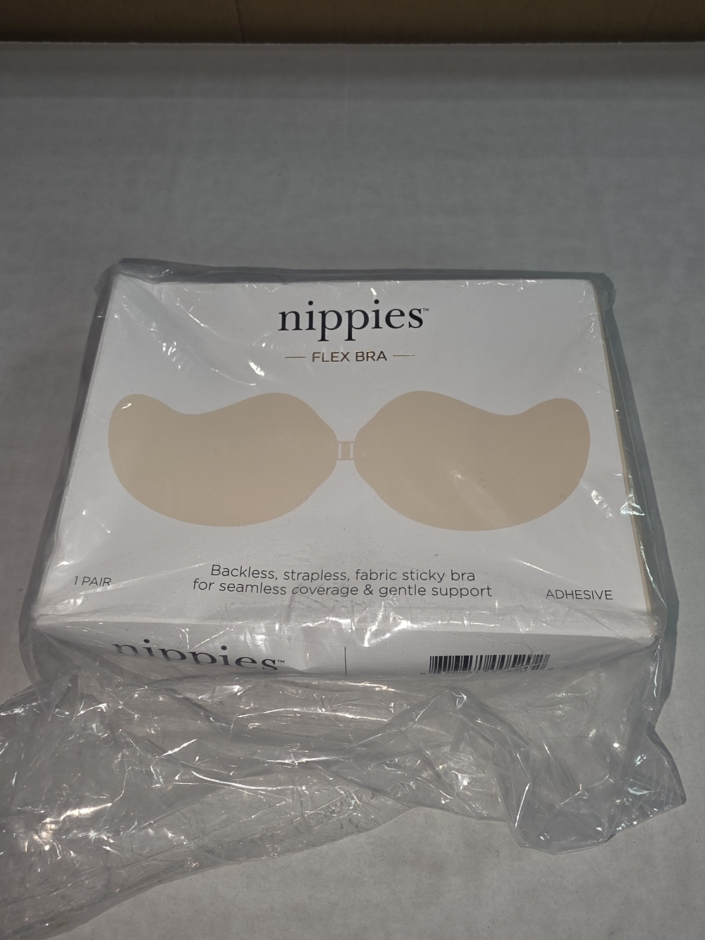 Nippies Flex Bra Adhesive Backless Strapless Bra - Nude